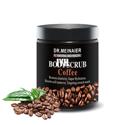 Natürlicher Kaffee GMPC scheuern Exfoliating Salz des Toten Meers scheuern Akne-Abbau