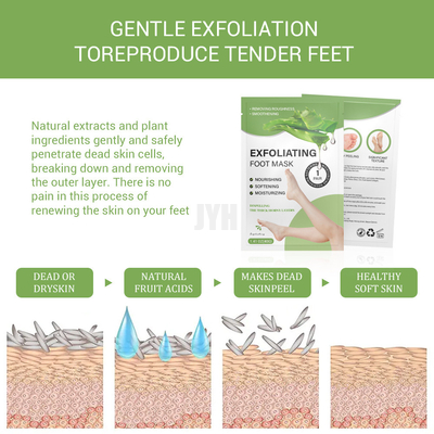 Exfoliating und befeuchtende Aloe Vera Foot Mask For Rejuvenating