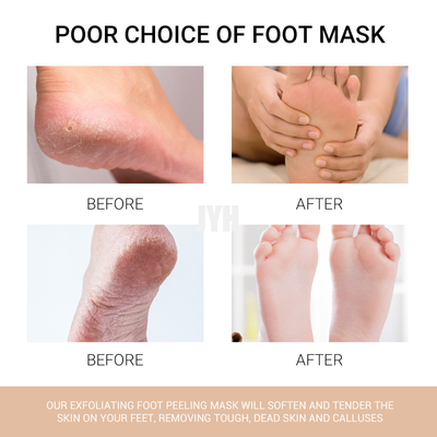 tiefe befeuchtende Exfoliating Socken 40ml Juice Peach Foot Peel Mask