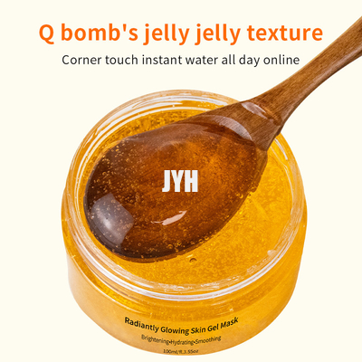 OEM/ODM Bio-Kurkuma-Vitamin-C-Verfeinerung der Poren aufhellende Gesichtsmaske