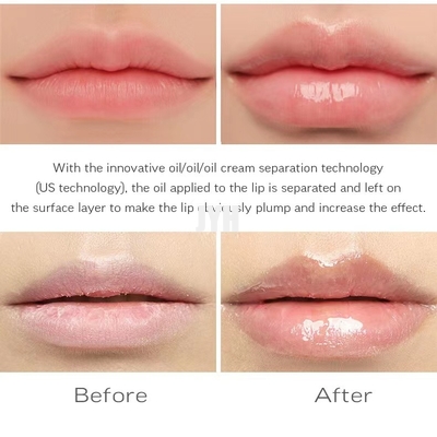 Hochglänzender, nicht klebriger Lipgloss, feuchtigkeitsspendendes, glänzendes, klares Lippenfülleröl