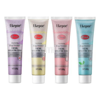 100g Sugar Whipped Organic Facial Scrub Exfolianting, der Körperpeeling weiß wird