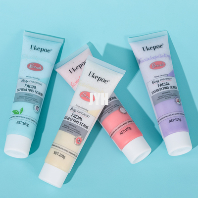 100g Sugar Whipped Organic Facial Scrub Exfolianting, der Körperpeeling weiß wird