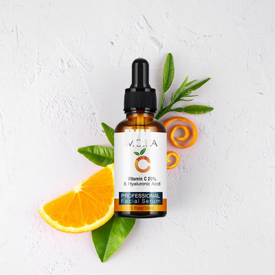30 ml Vitamin-C-Beleuchtungsserum für das Gesicht mit Hyaluronsäure