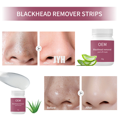 Sieben Mineralien Bio-Aloe Vera Peel Off Maske 25 ml Schwarzköpfe Entfernen