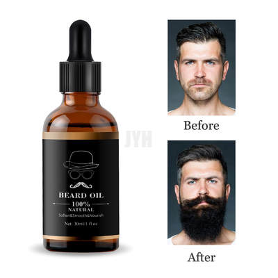 30 ml OEM Hautpflegeprodukte Bartwachstum Pflege Feuchtigkeitsspender Reparatur Männer Bartöl