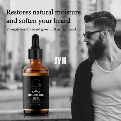 100% natürlich, stärkt den Bart, Konditionieröl mit organischem Argan