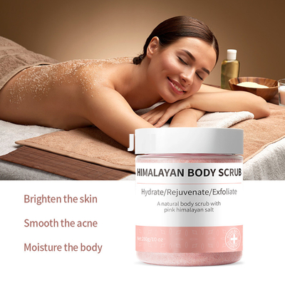 280G Natürliche Himalaya Salz Körpercreme Nährend und hydratisierend Exfoliating Scrub
