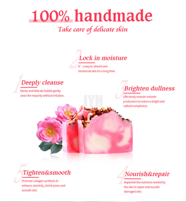 100 G Duftöl-Etherische Öl-Gesichtssofe Rose-Blattblätter-Kaltprozess-Sofe